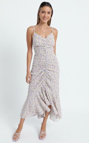 Meyers Dress in Lilac Floral
