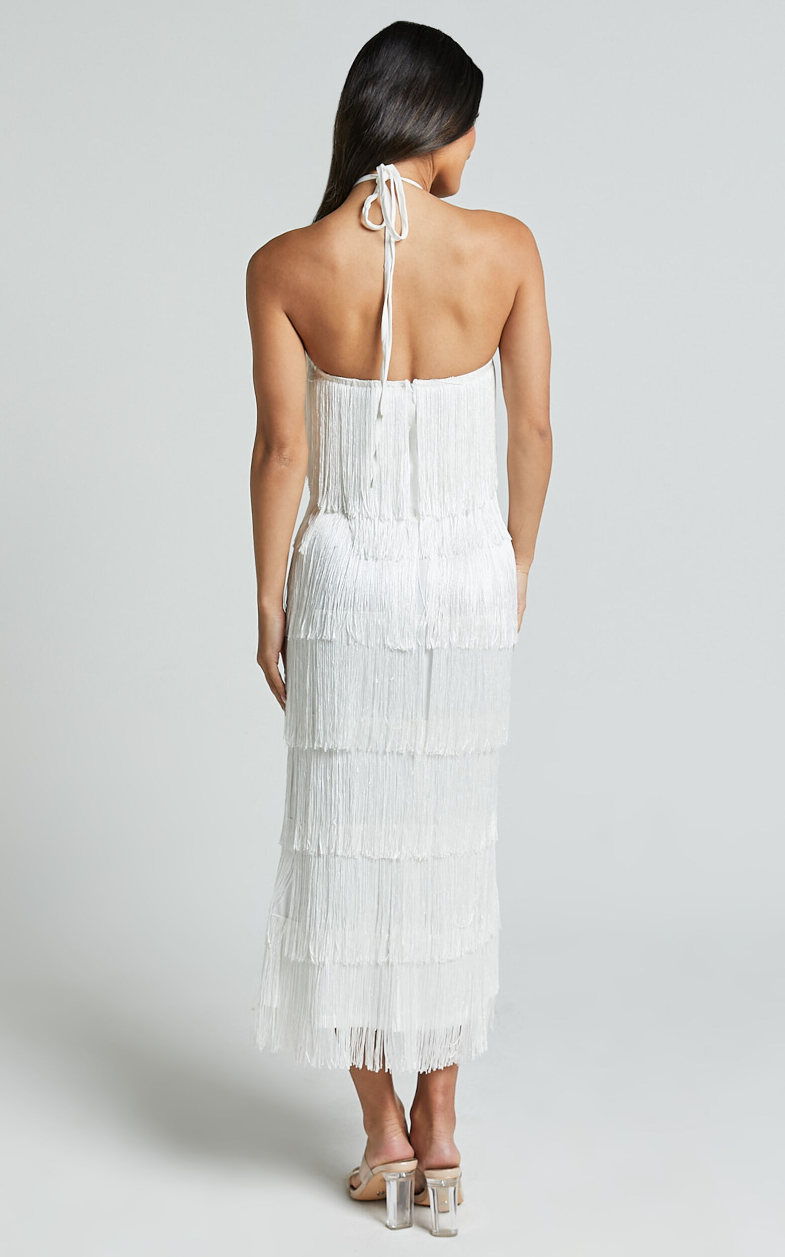 Fringe diamond dress online