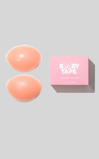 Booby Tape  Silicone Insert A C in Pink 