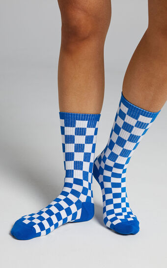 Alivia Socks in Blue