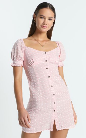 Lyons Dress in Pink