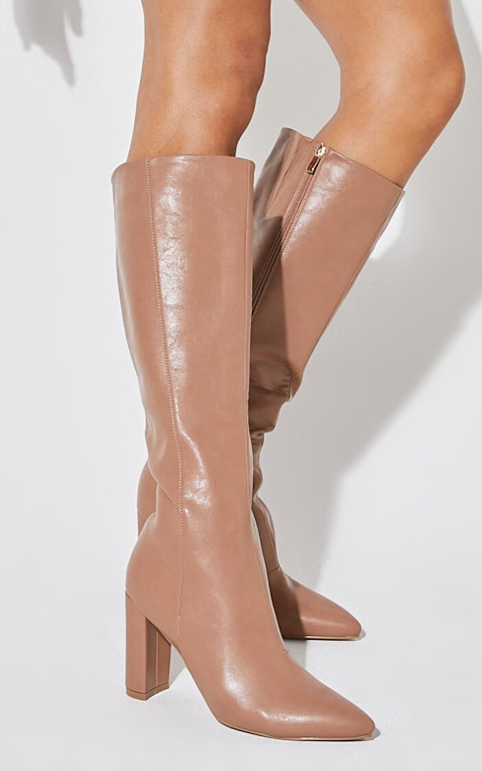 Billini - Gibson Boots in Toffe Patent - 05, BRN1