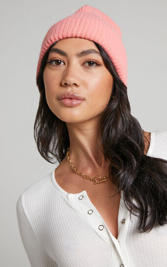 Paika Beanie in Pink