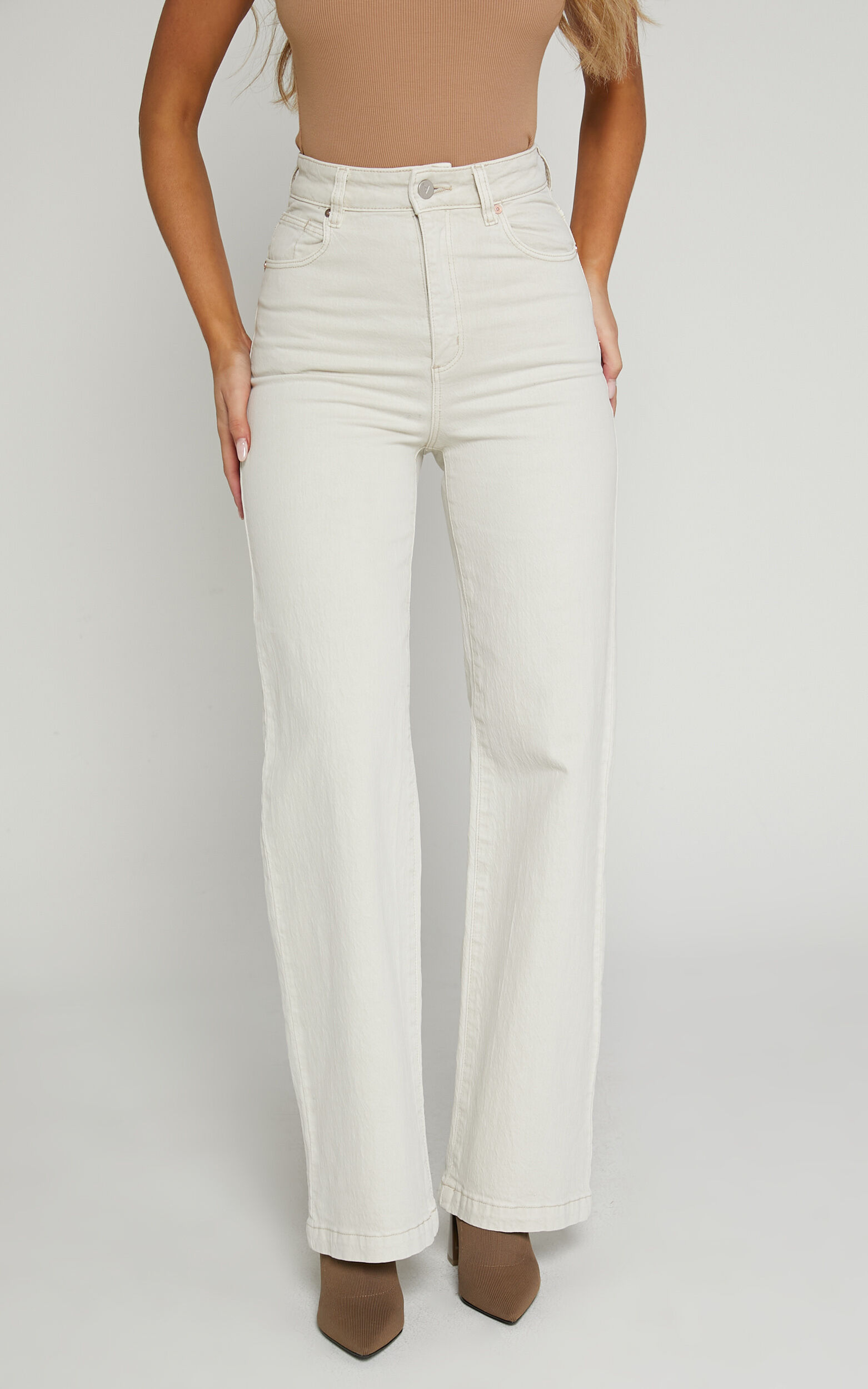 White sand jeans on sale