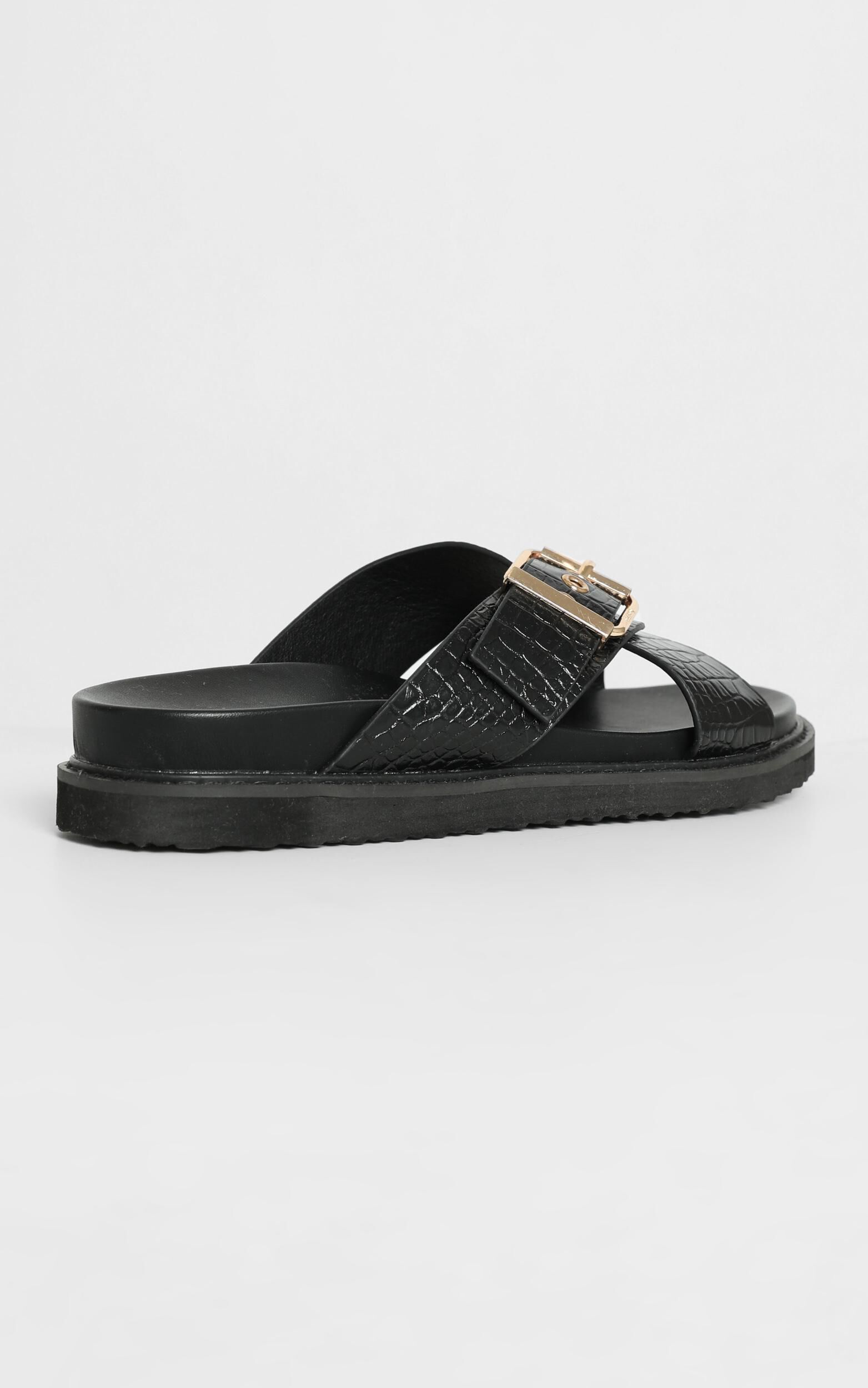 Billini zayla flats black croc sales