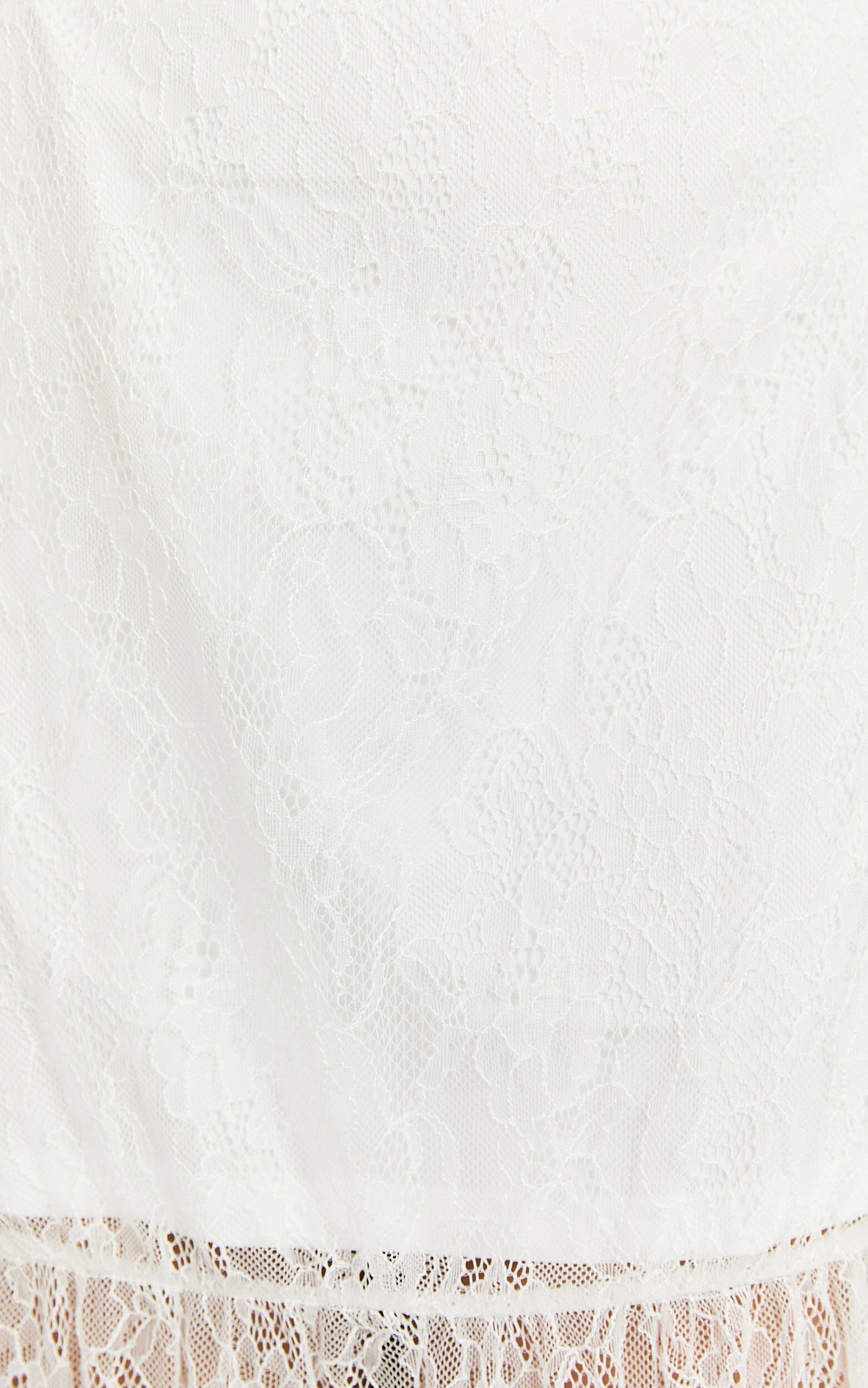 [LOW CLASSIC] / ☆ 25SS BAMBOO LACE SKIRT / OFF WHITE WhiteLaceFringeMaxiSkirtF.png?