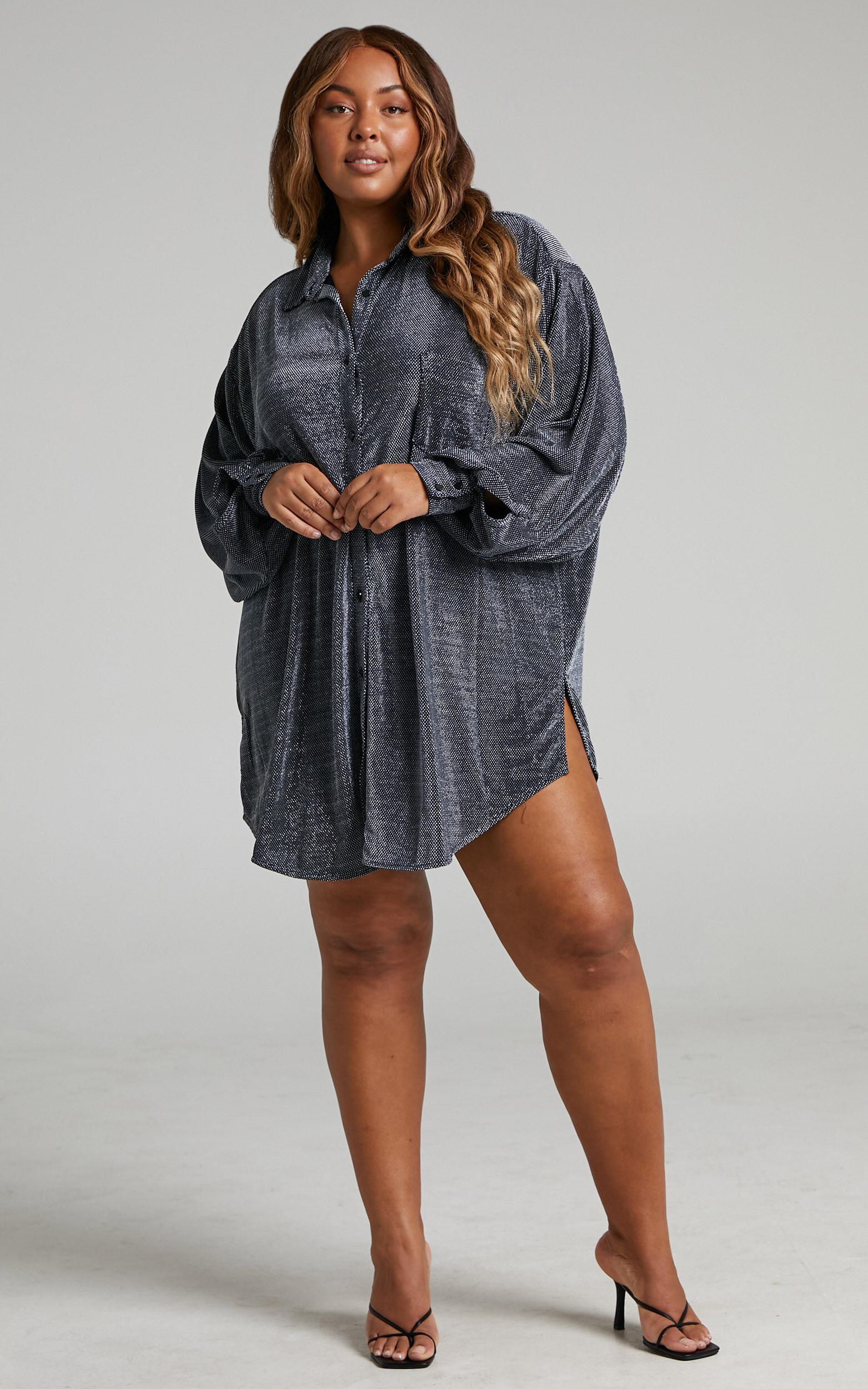 Oversized Mini Dress