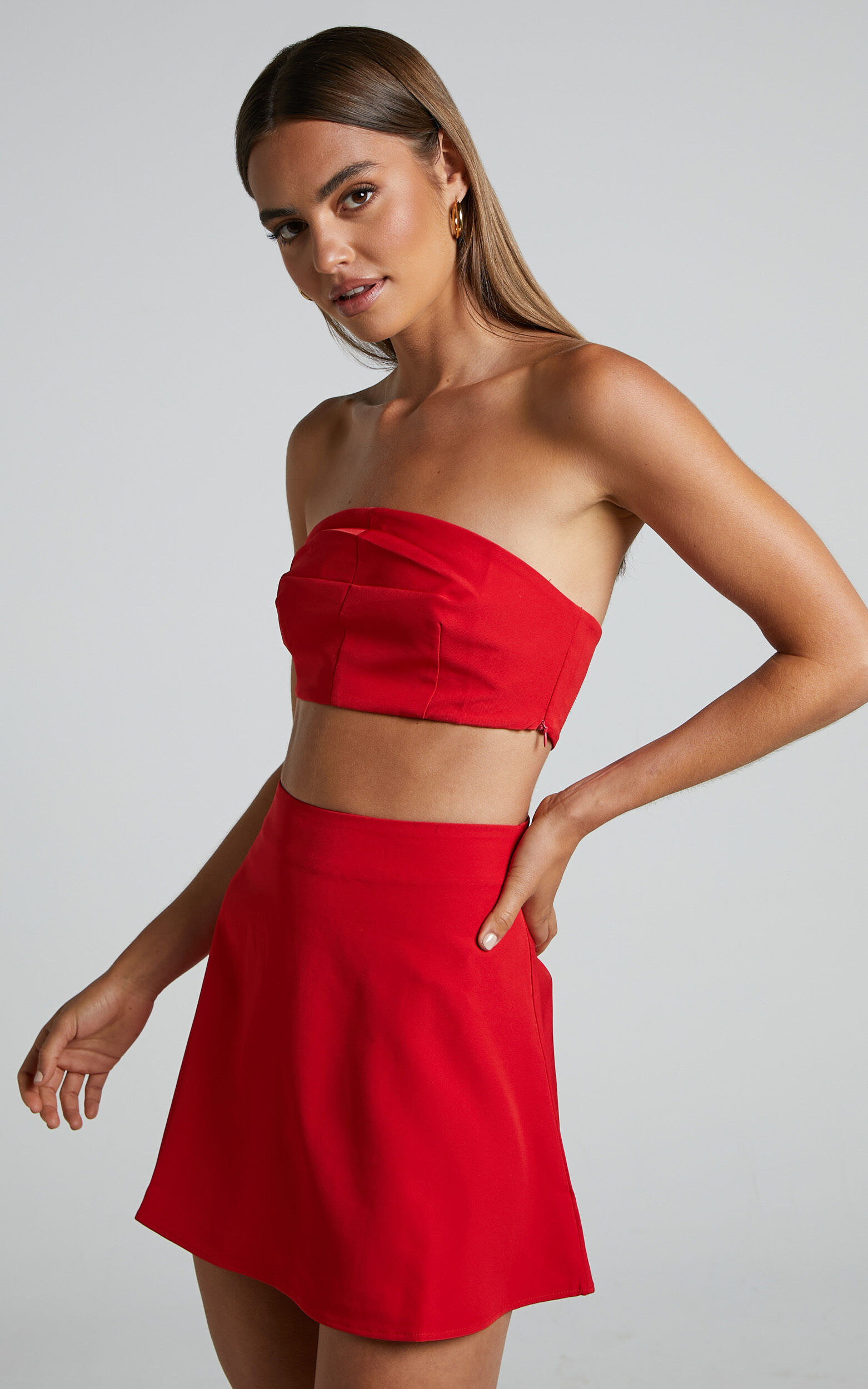 Tube top and skirt hotsell