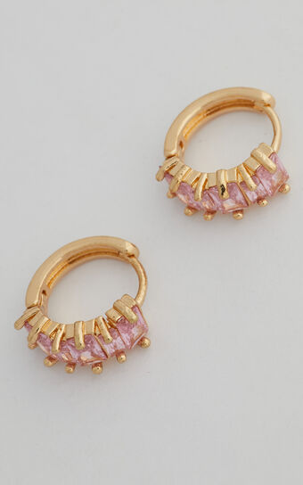 Talitha Earrings in Pink