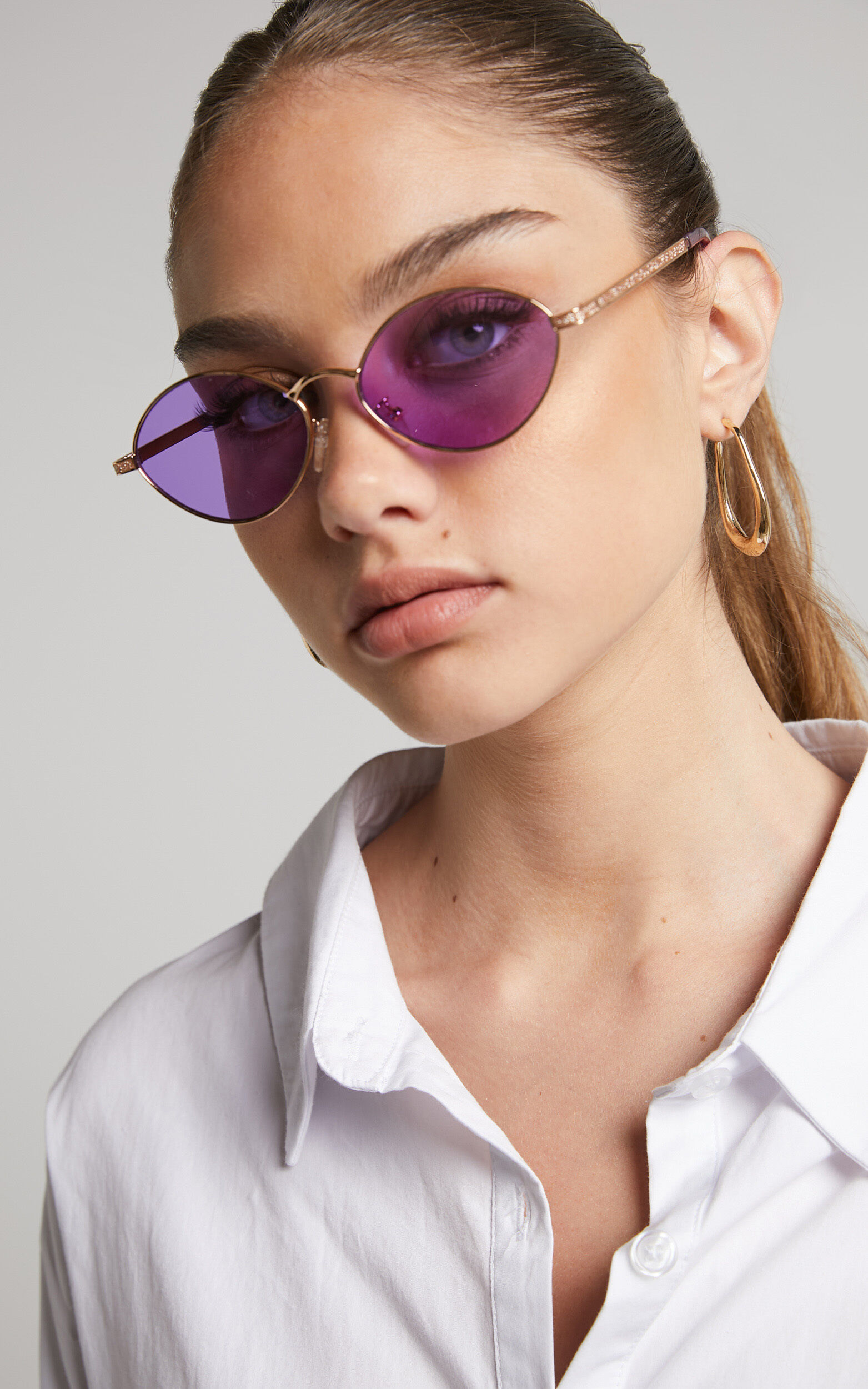 Retro tinted sunglasses online