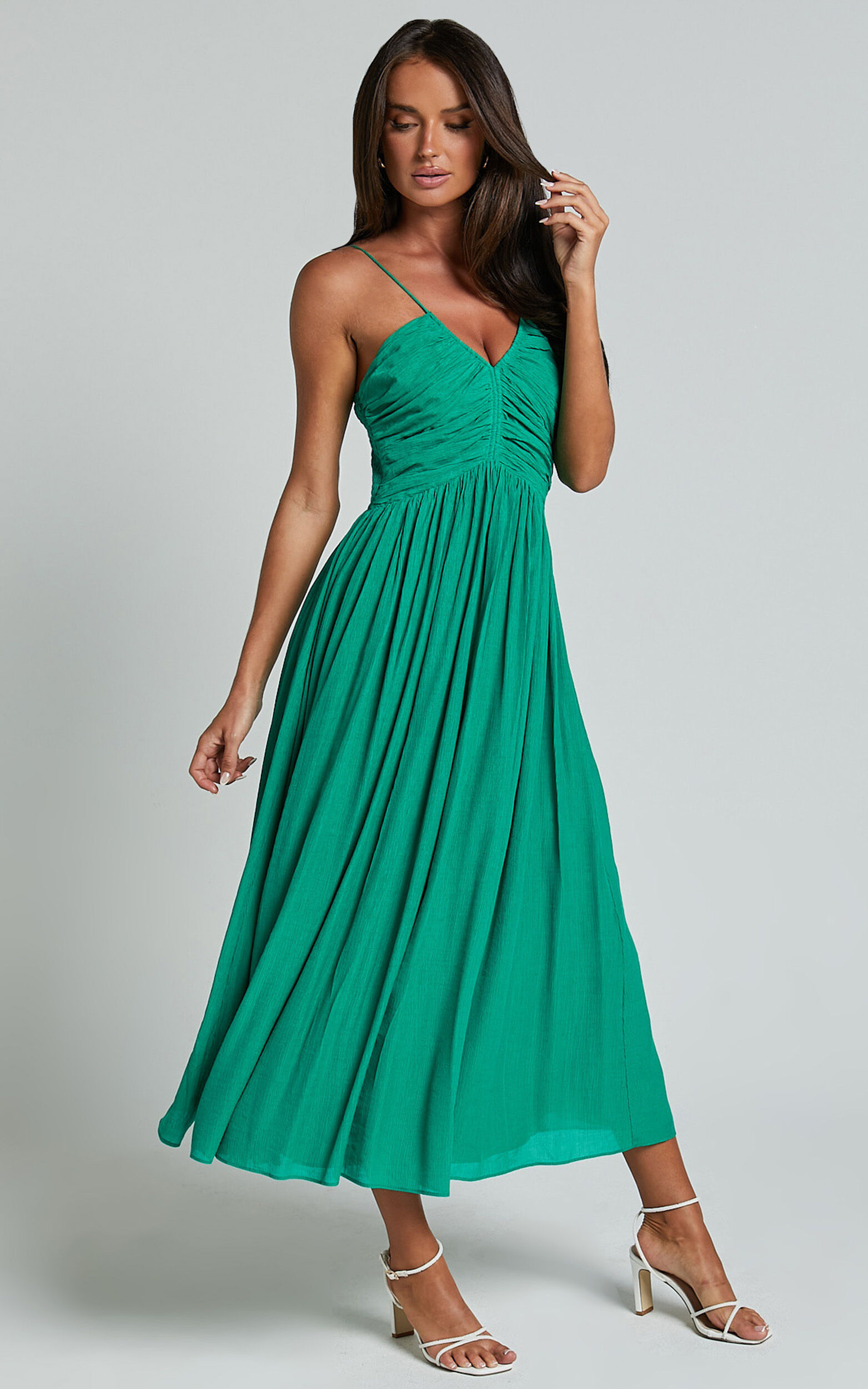 Showpo emerald dress best sale