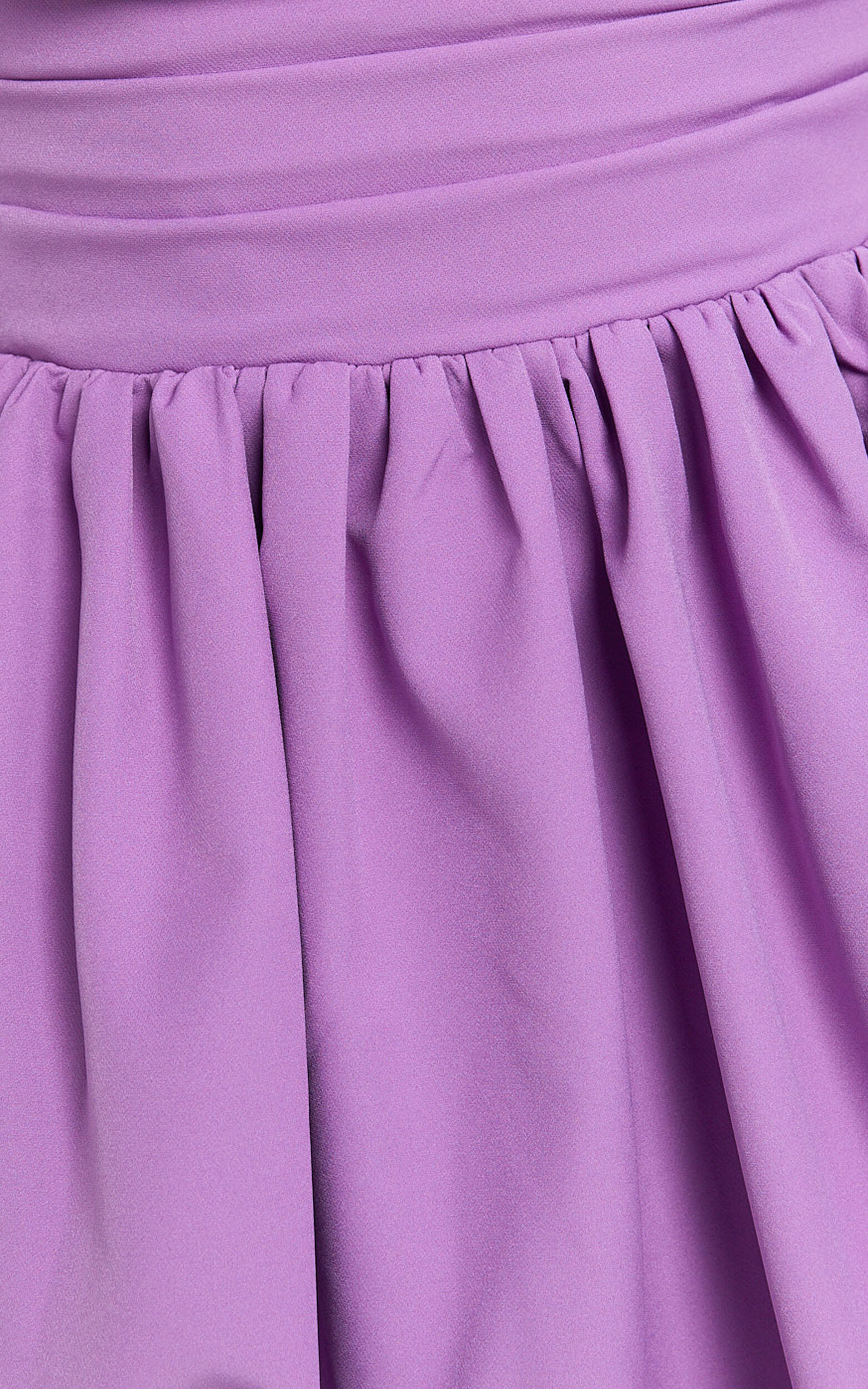 Shaima Mini Dress - Strapless Bubble Hem Dress in Orchid | Showpo