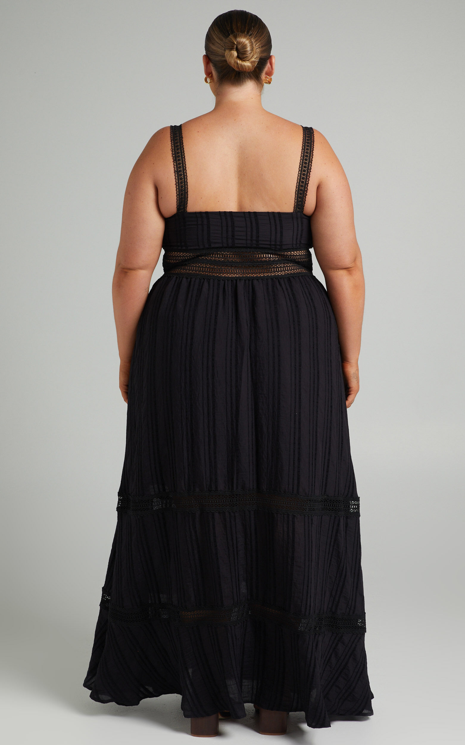 Sarah ruched maxi dress hot sale