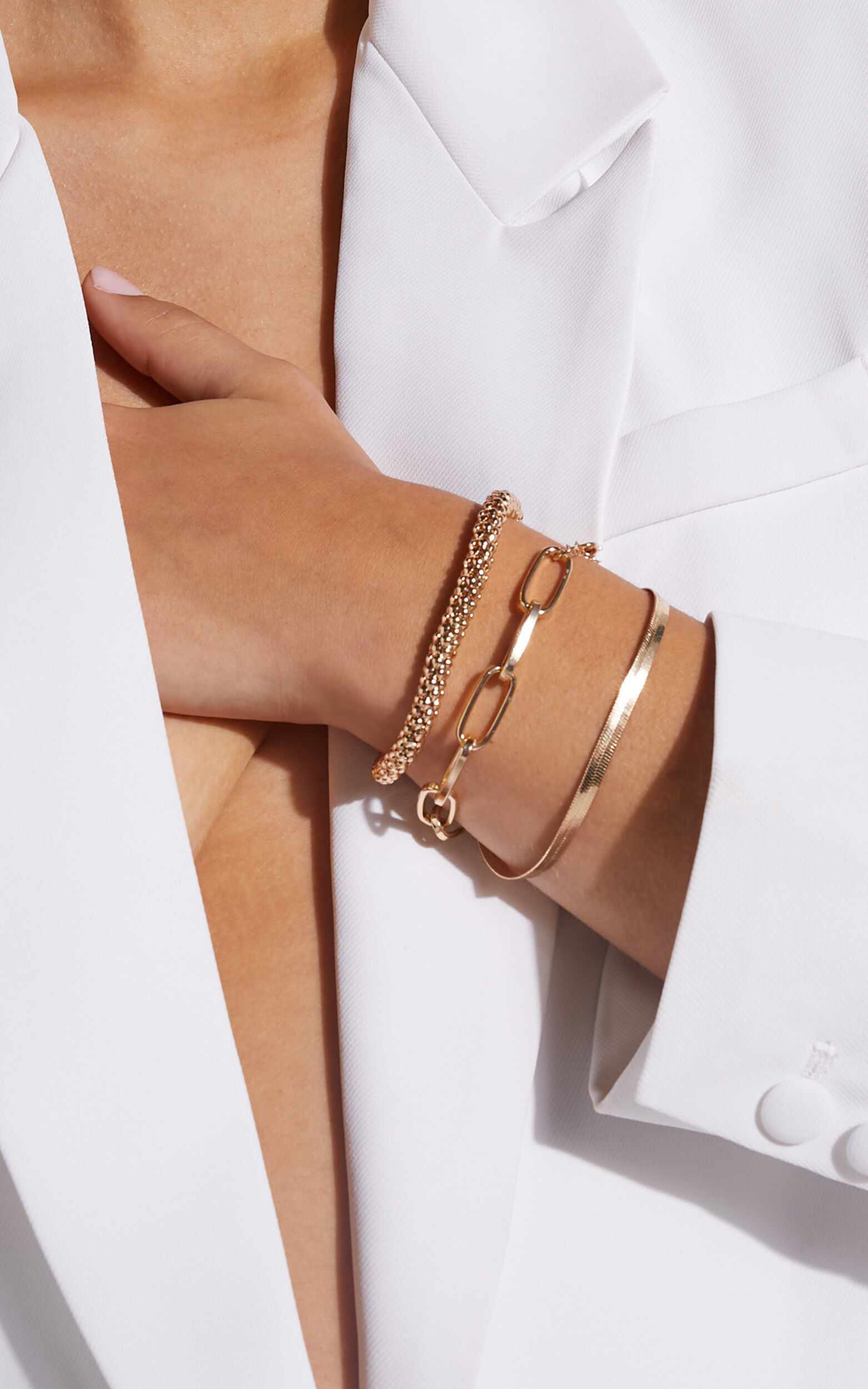Hendrix Multipack Bracelet Set in Gold - NoSize, GLD1