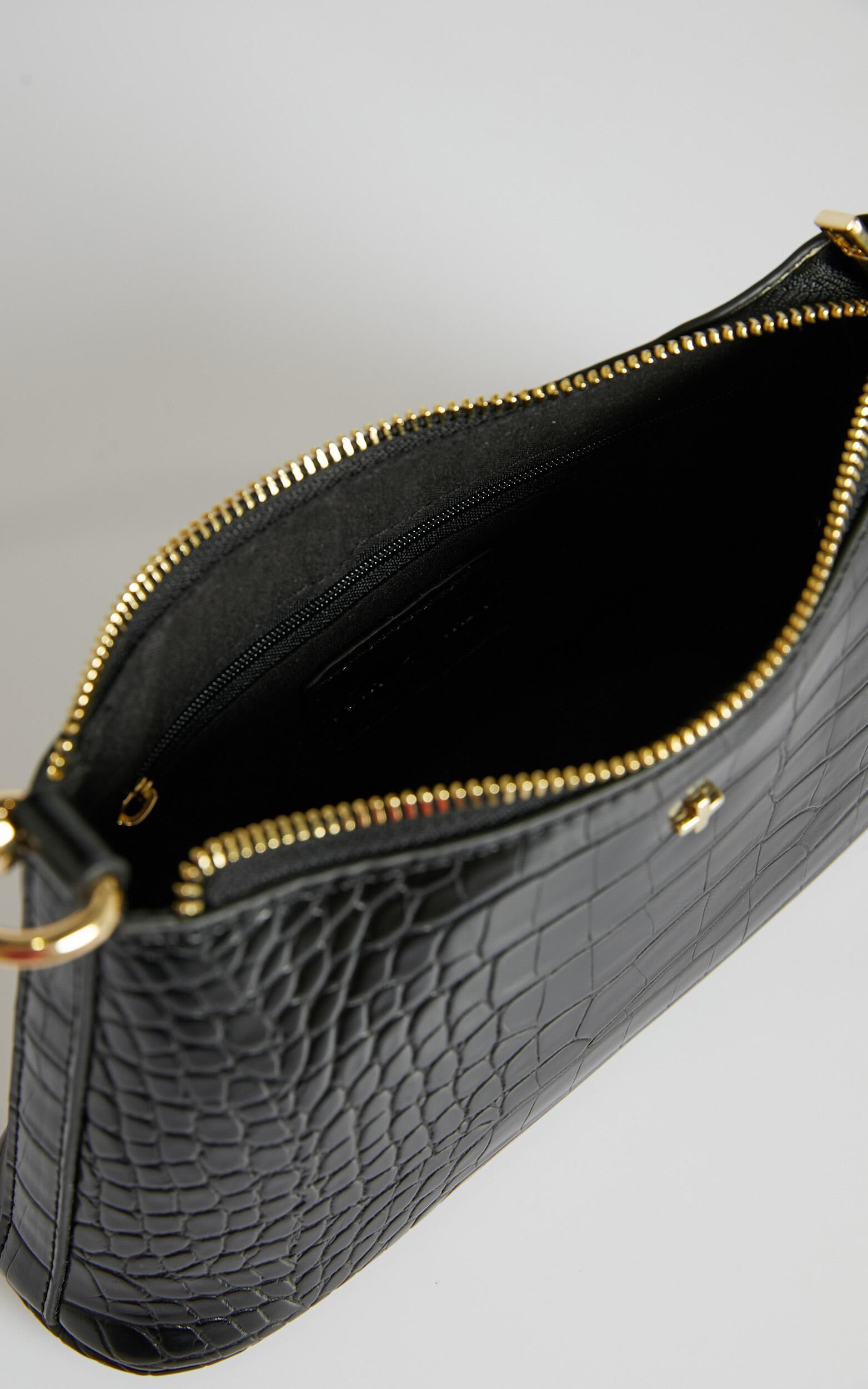 Peta & jain discount koa bag black croc
