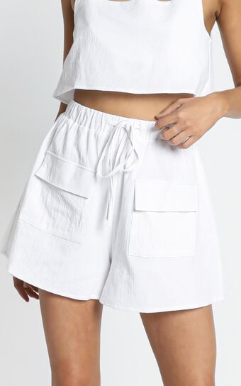 Starlight Shorts in White