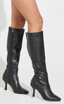 Verali - Billy Tall Boots in Black