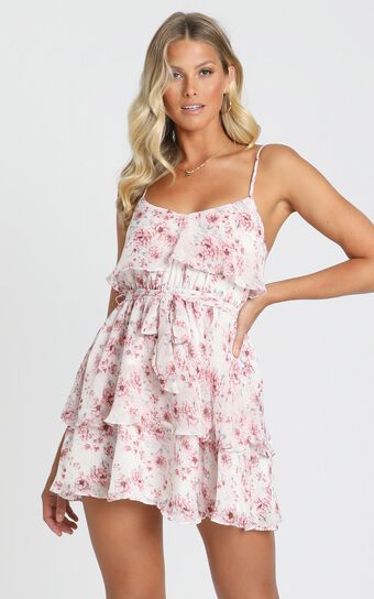 Sweet Meaning Dress in White Floral