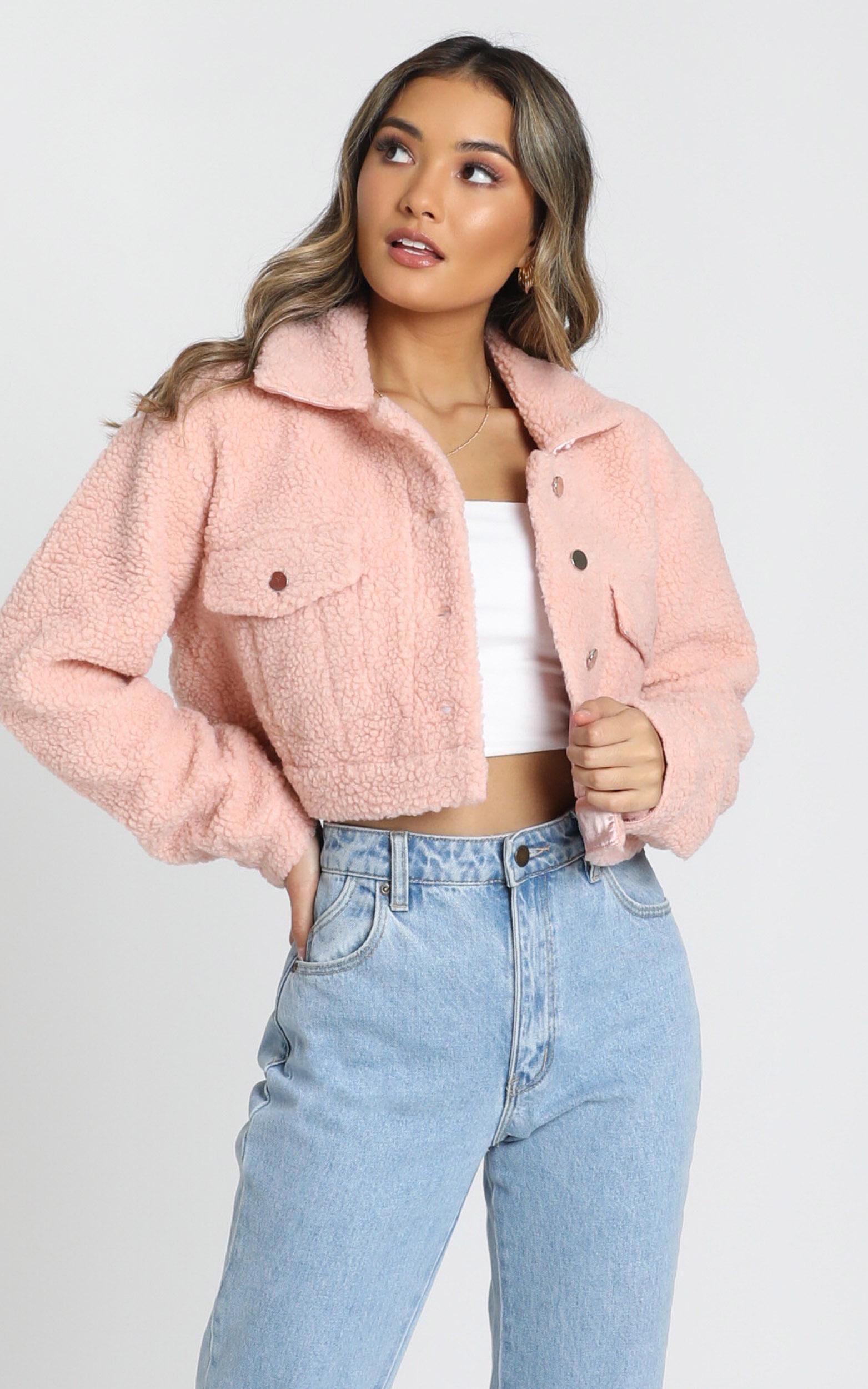 Showpo teddy jacket shop