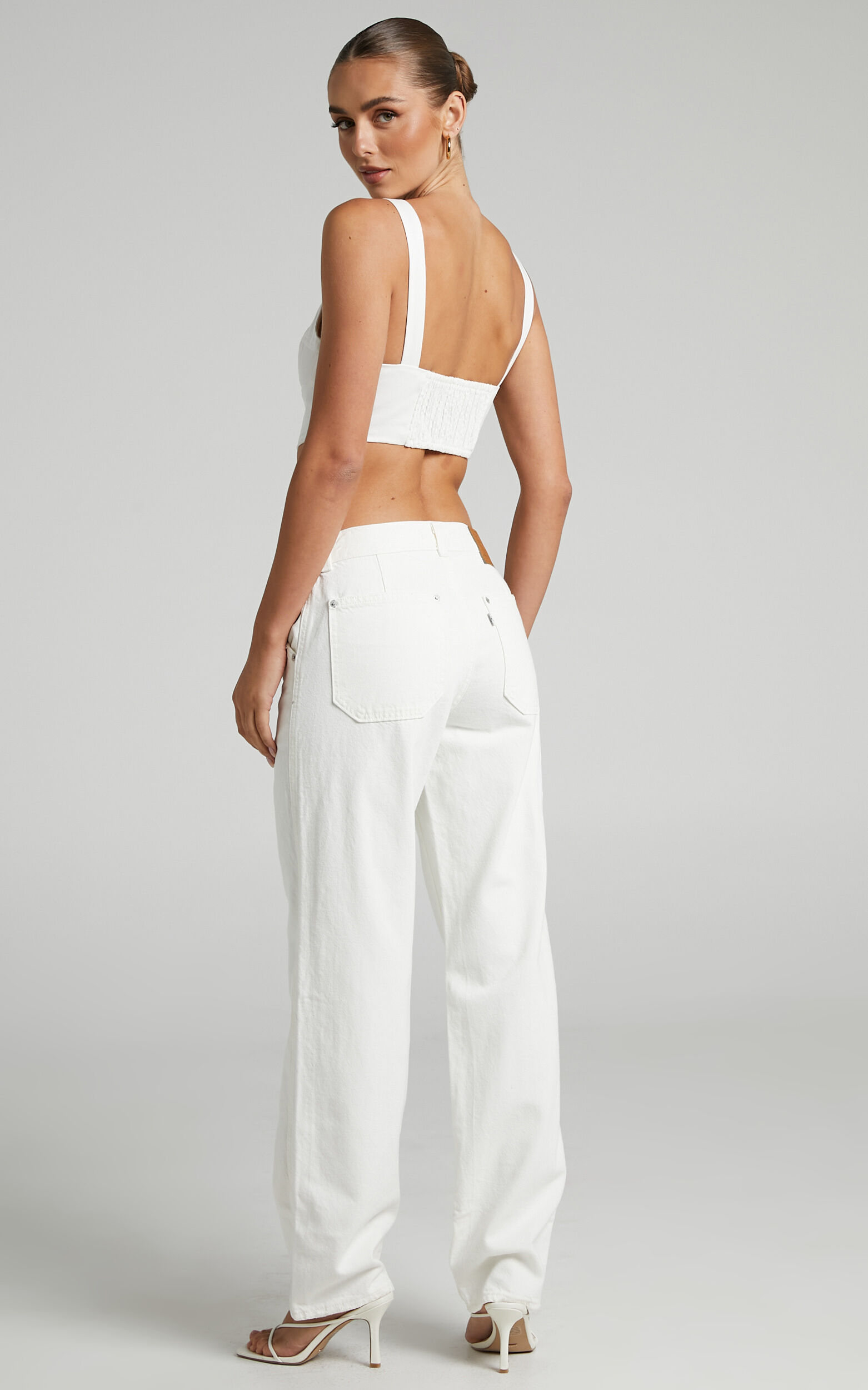 Levi's top utility jeans