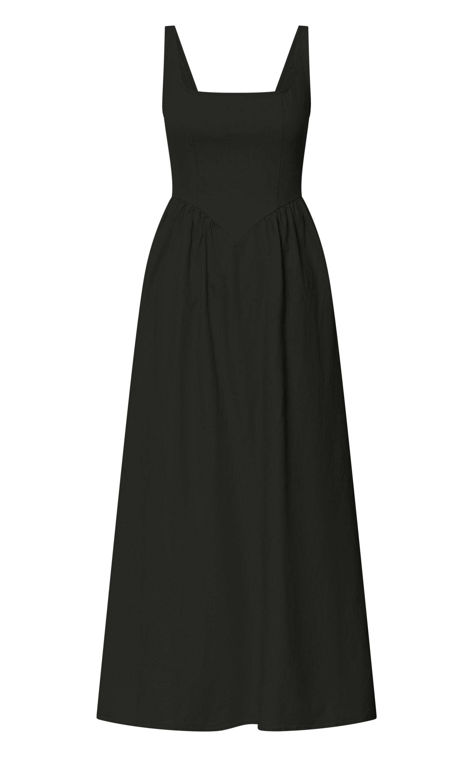 パーティードレス Mirannda Sleeveless Flare Dress Sleeveless Mikado Fit And Flare Midi Dress With V-Back In