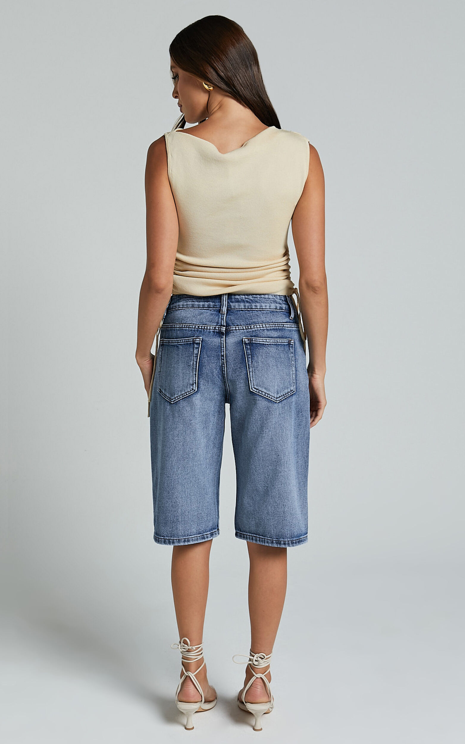 Lioness - Kurt Culottes Shorts in BLUE ACID | Showpo USA
