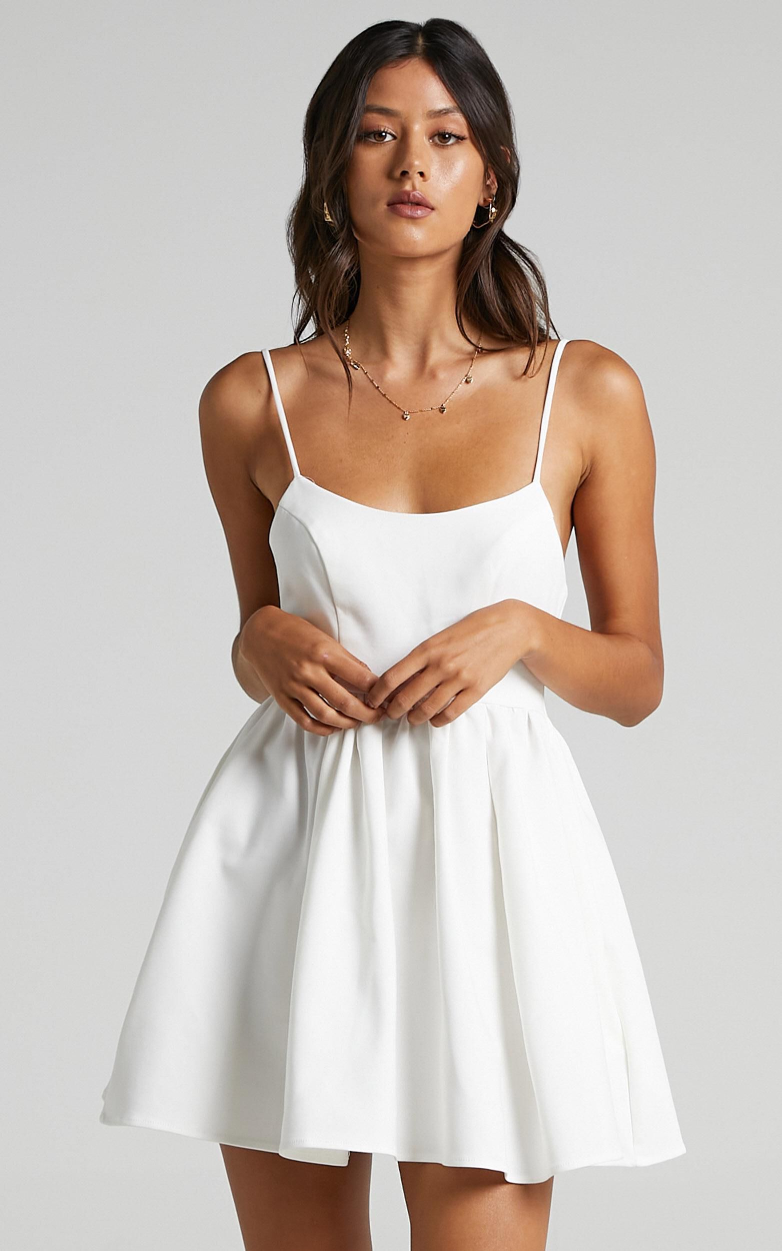 Showpo white dress 2025
