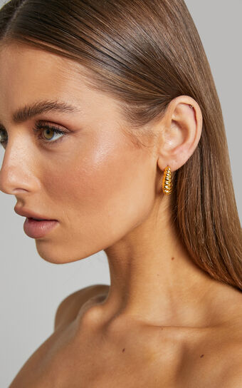 Zeyleigh Earrings in Gold
