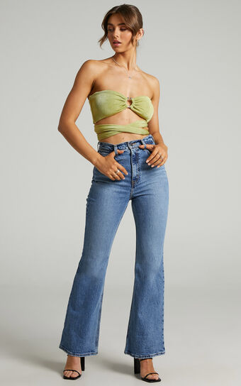 Levi's - 70s High Flare Jean in Sonoma Walks | Showpo USA