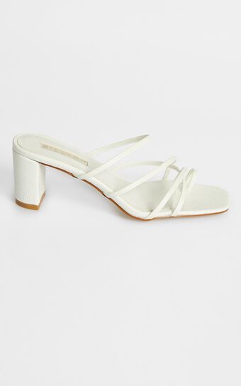 Billini - Magda Heels in White