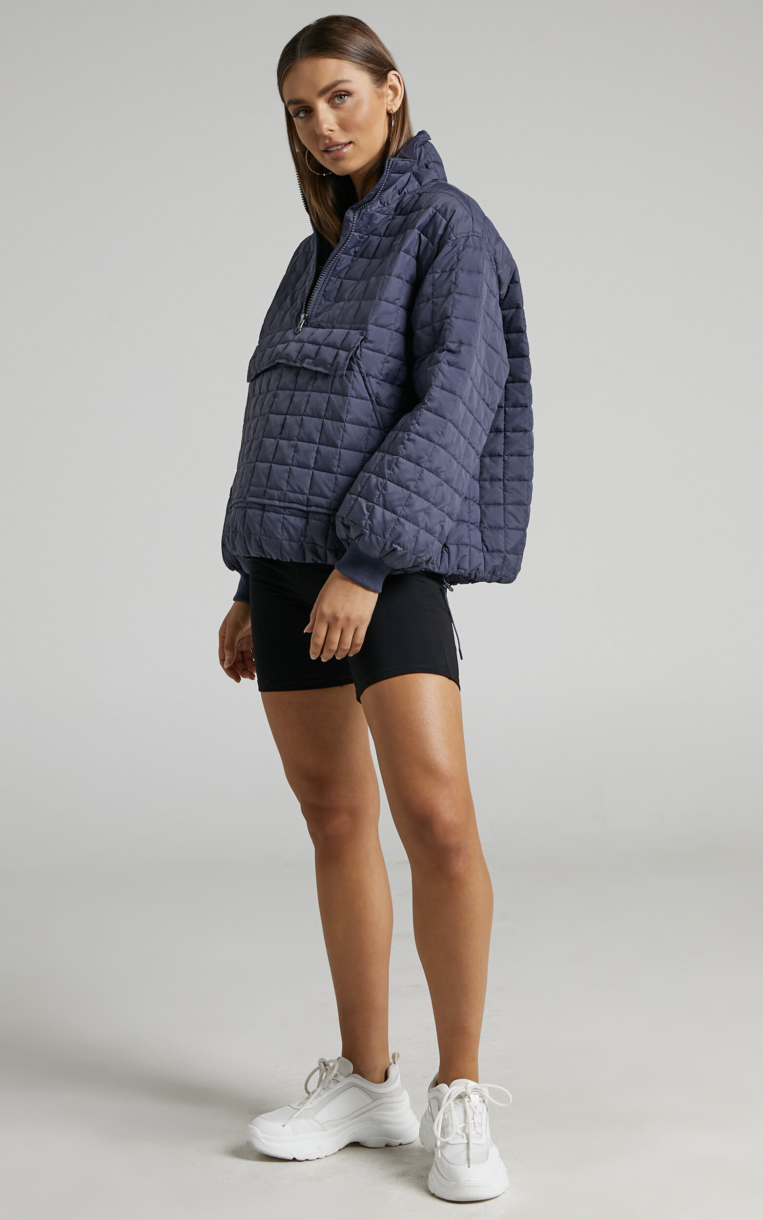Levi s Sidel Quilted Jacket in Odessey Grey