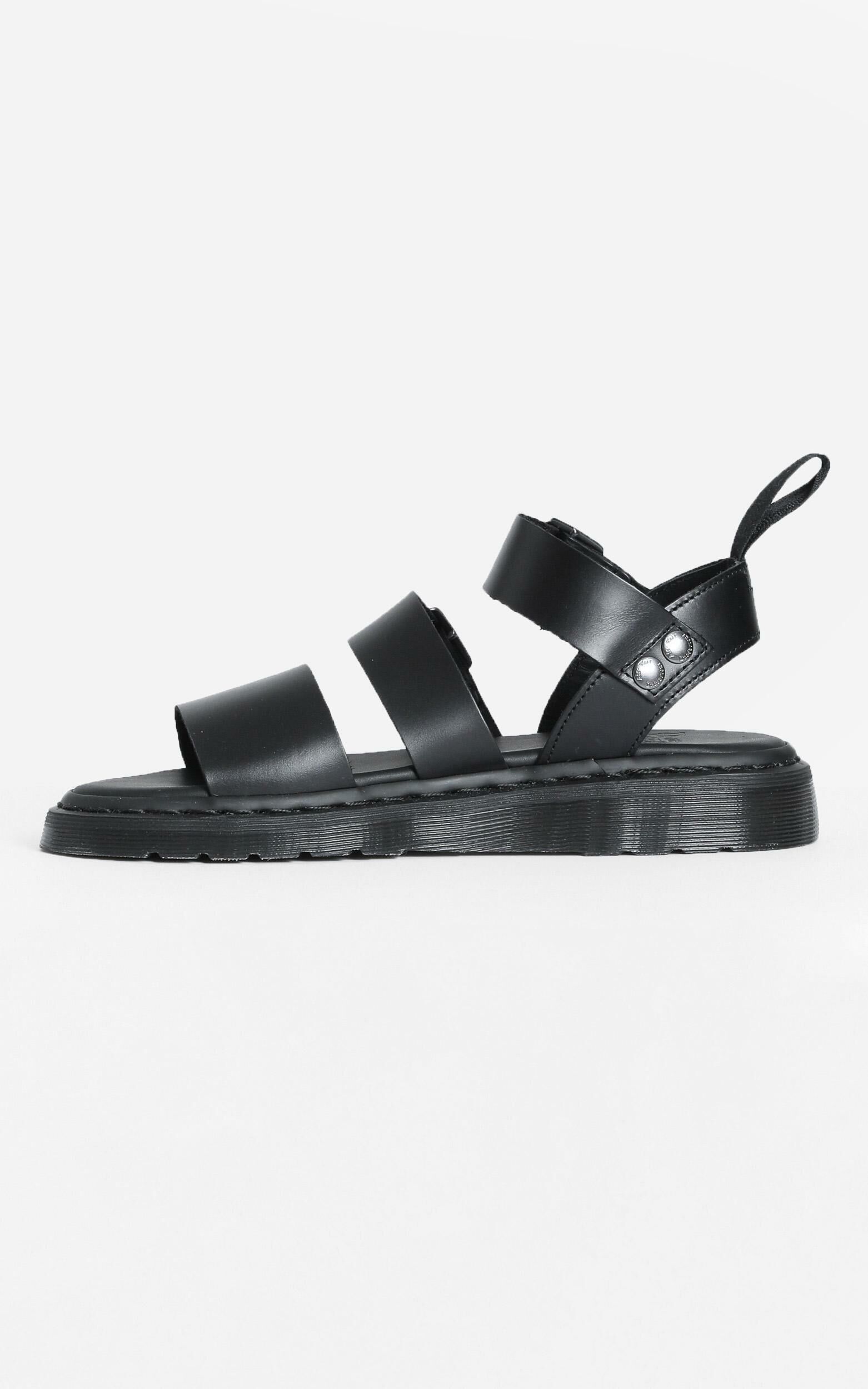 Black best sale gryphon sandals