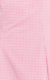 Narissa Midi Dress - Halter A Line Dress in Pink Gingham | Showpo USA