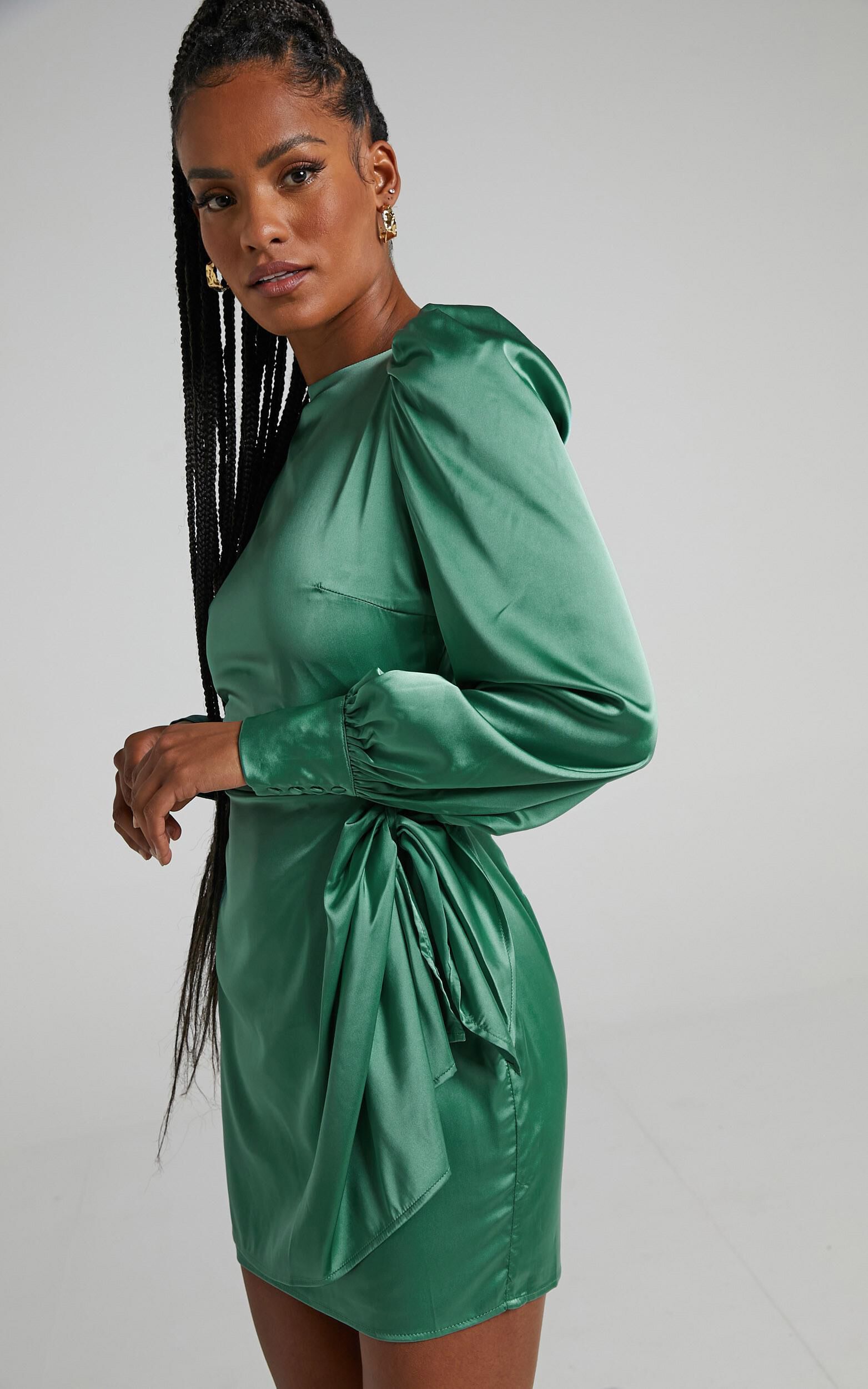 Jade sale satin dress