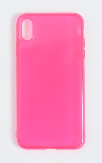Fluro iPhone Case in Pink
