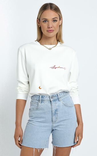 Zya The Label - Synchronicity Top in White