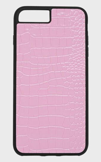 Georgia Mae - The Lilac Croc Iphone Case