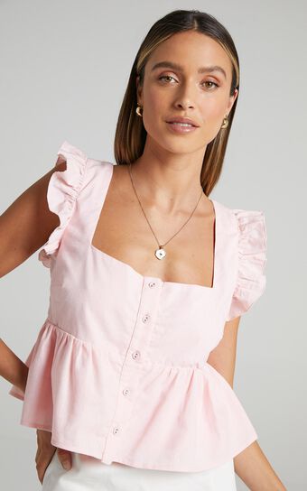 Asteria Top in Pink