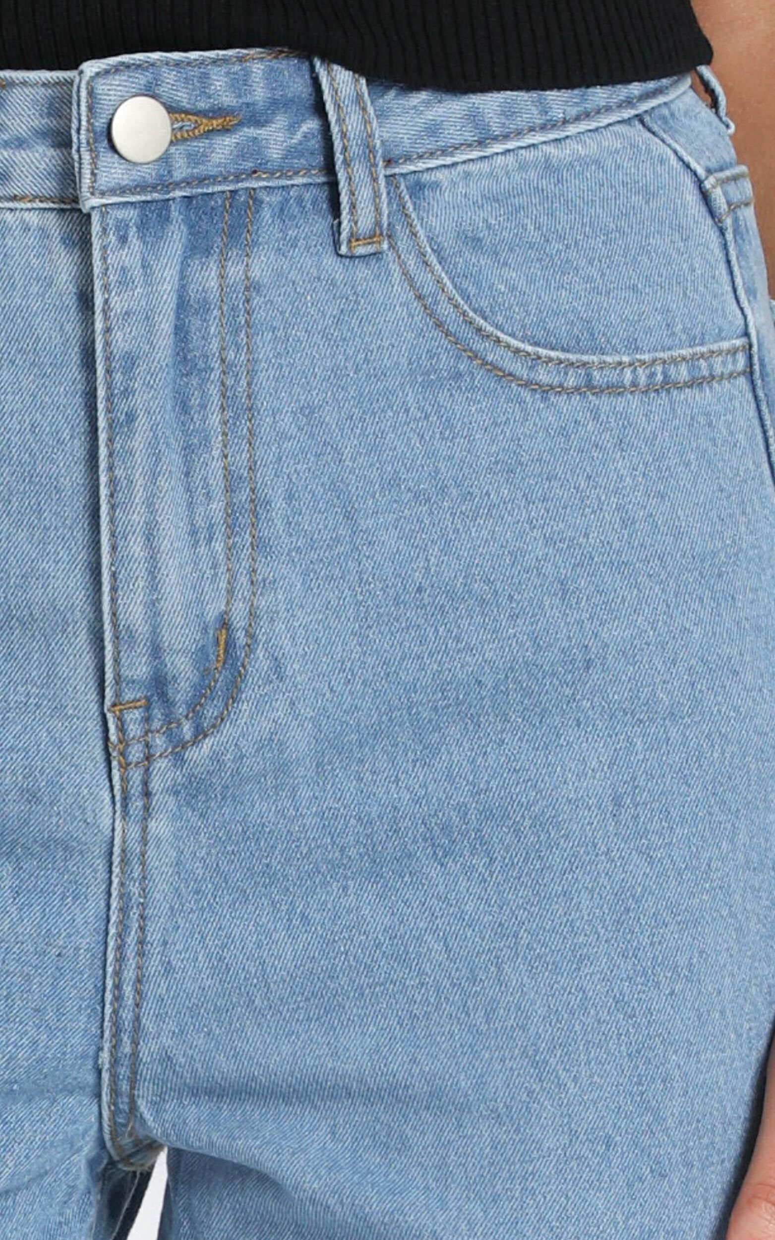 Bec Jeans In Light Vintage Wash Denim | Showpo