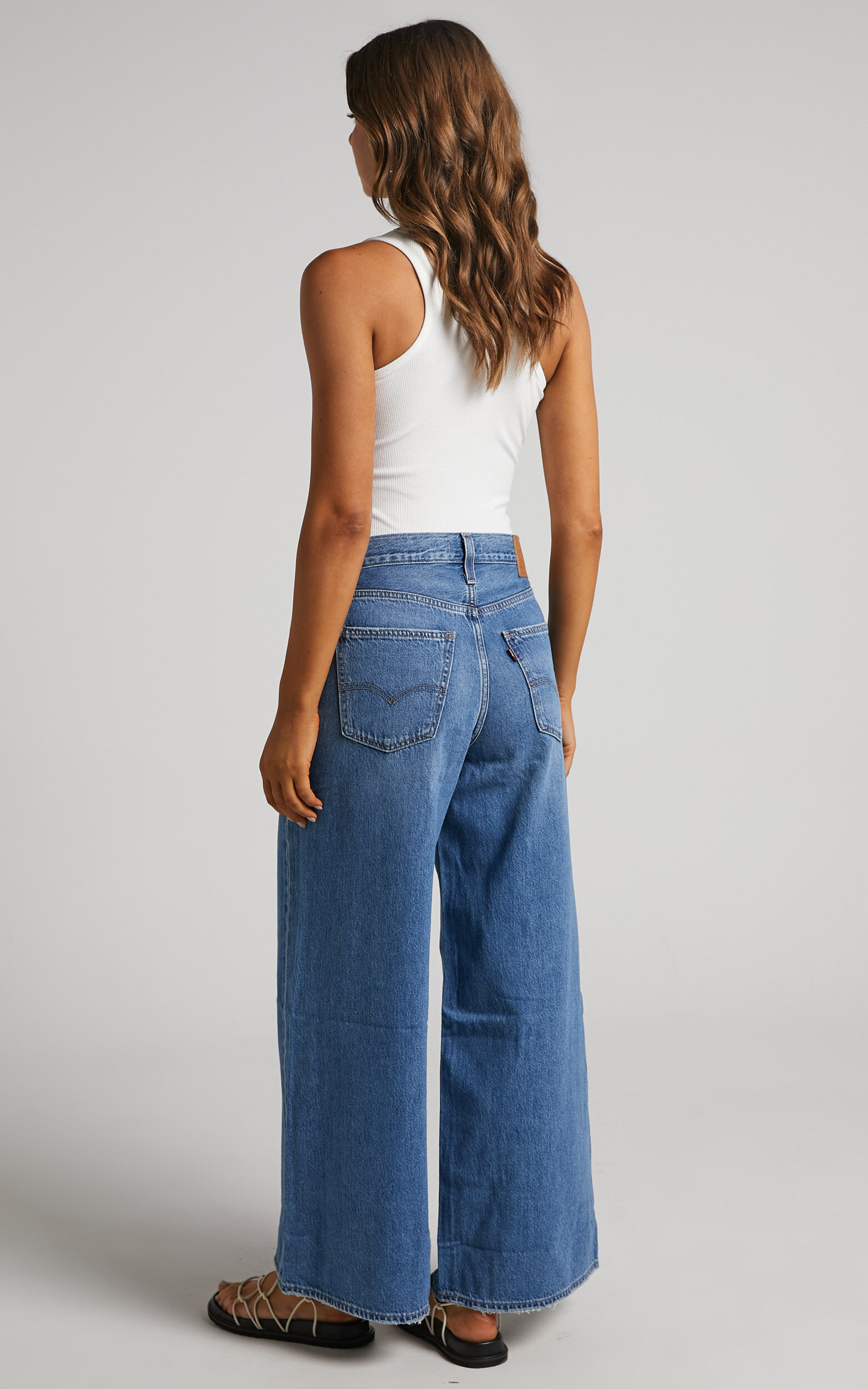 【爆買い！】 Leg Wide Flood XL - Levi's Jeans MEDIUM - ALL IT KNOW in パンツ
