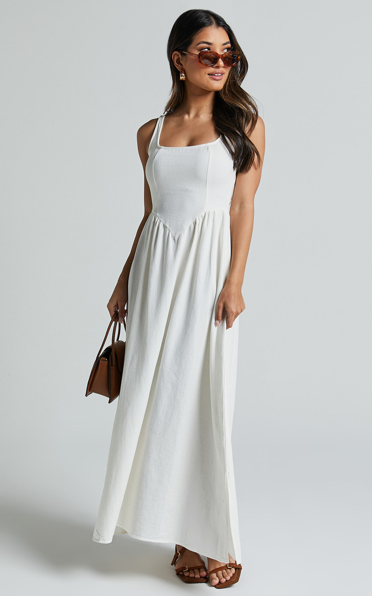 White 2025 straight dress