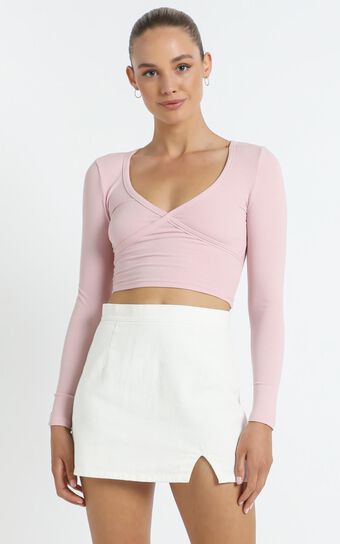 New Yorker Top in Pink
