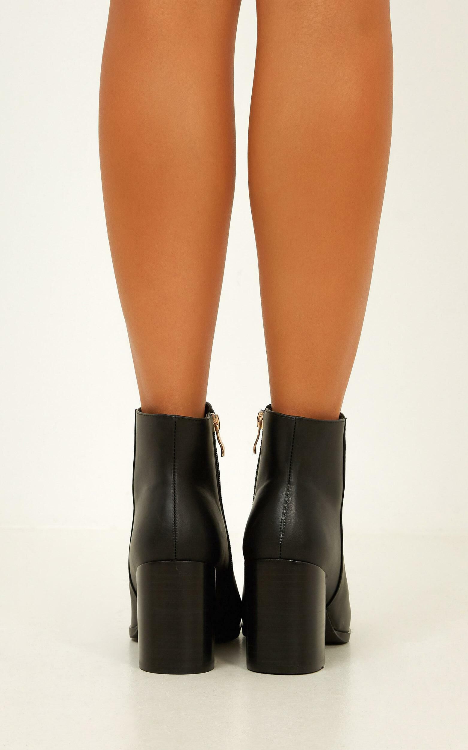 Billini Acler Boots In Black Showpo