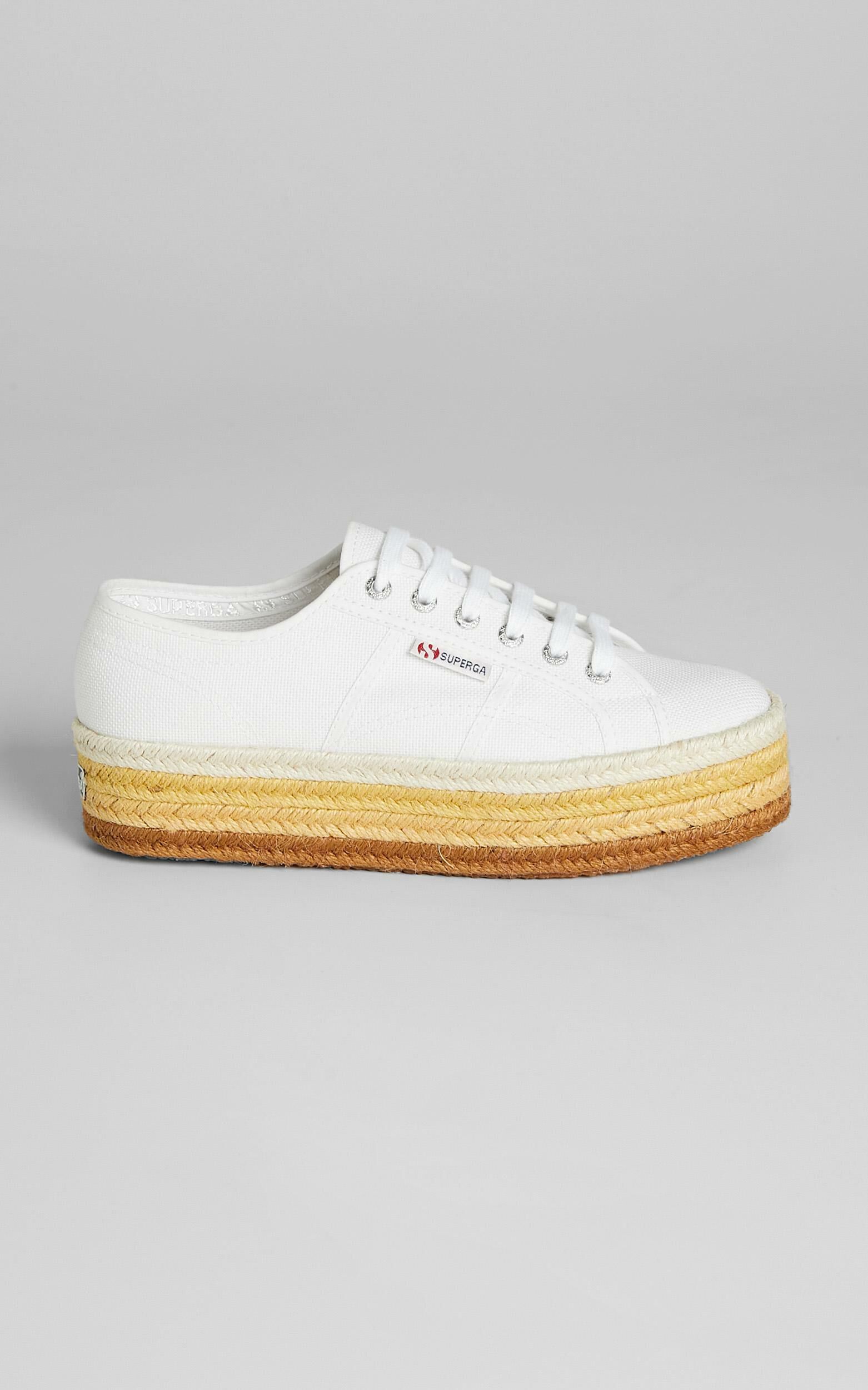 Superga rope platform store