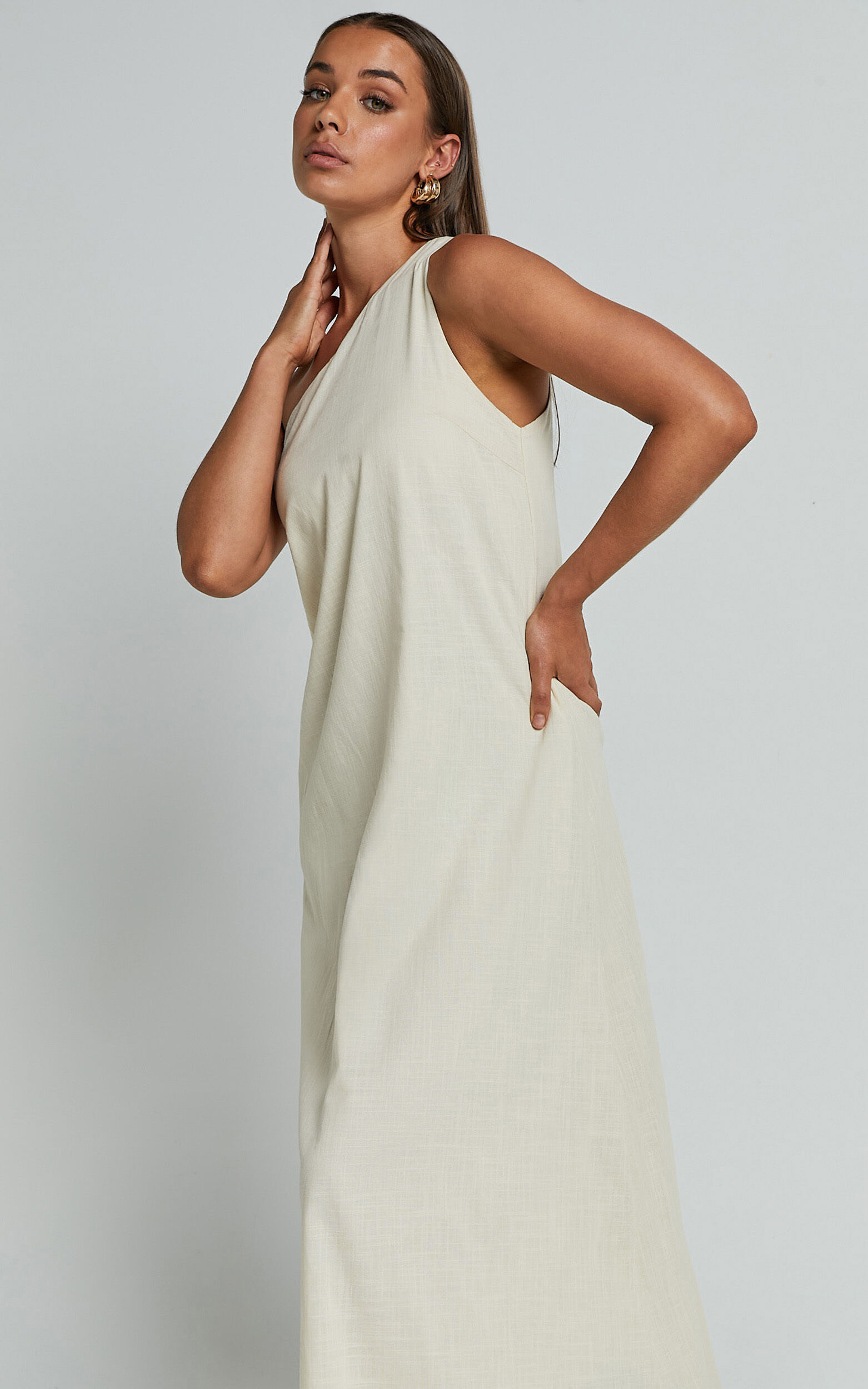 Organic Cotton Lofty Gauze Cami Dress | EILEEN FISHER