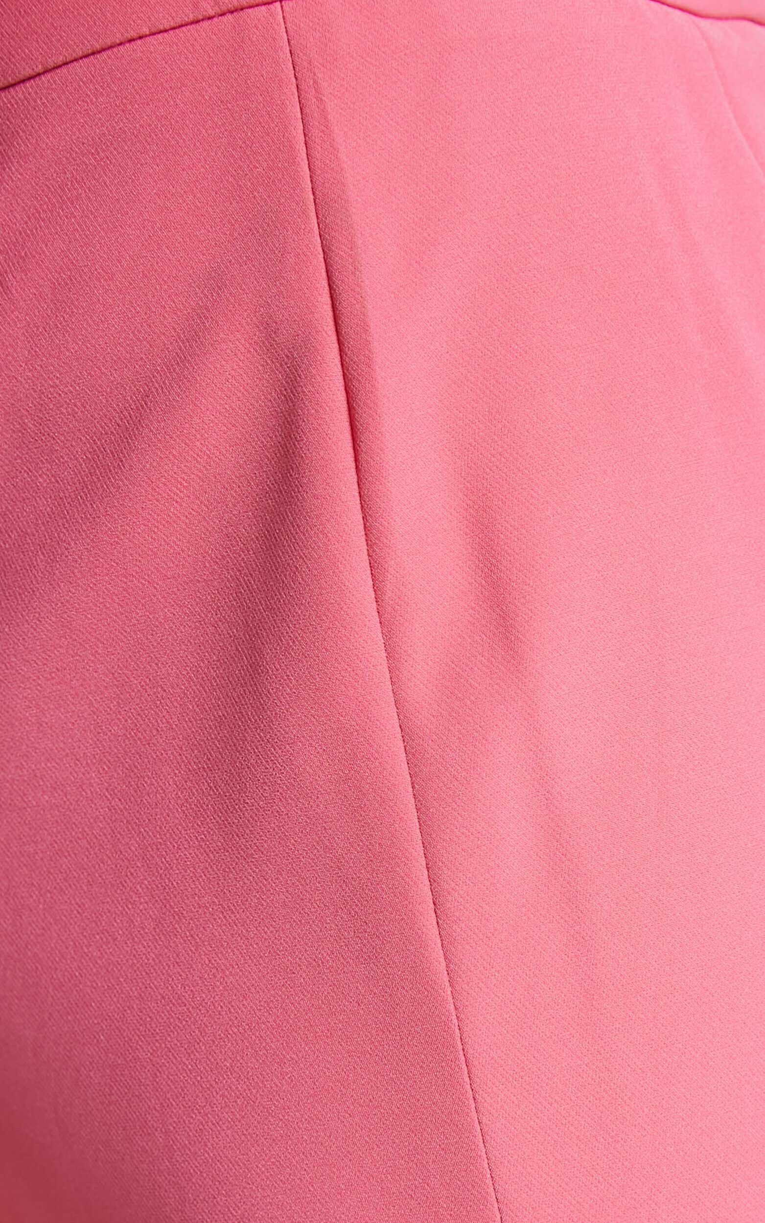 Shaima Mini Skirt - Split Low Rise Micro Skirt in Pink | Showpo