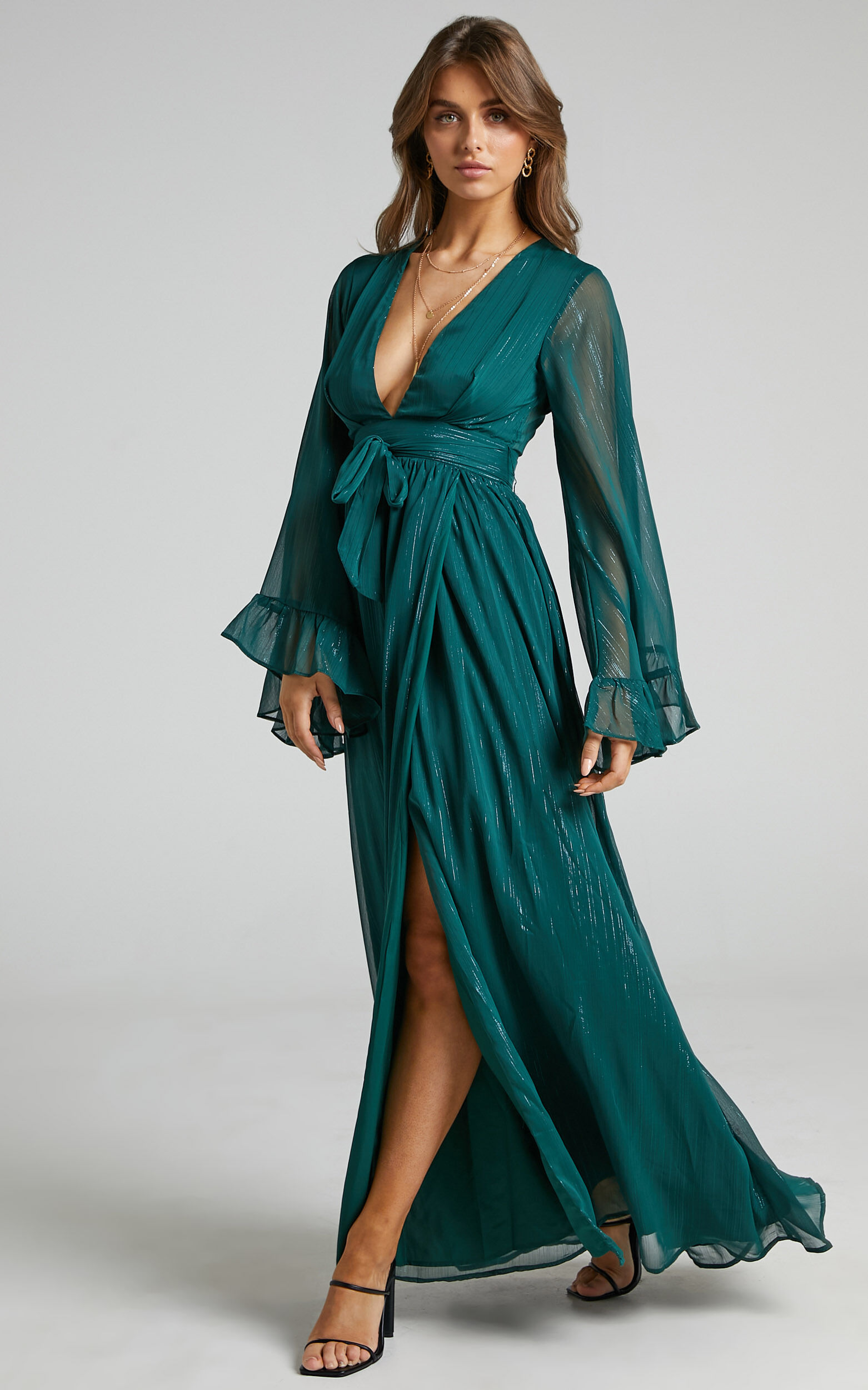 Showpo emerald dress top