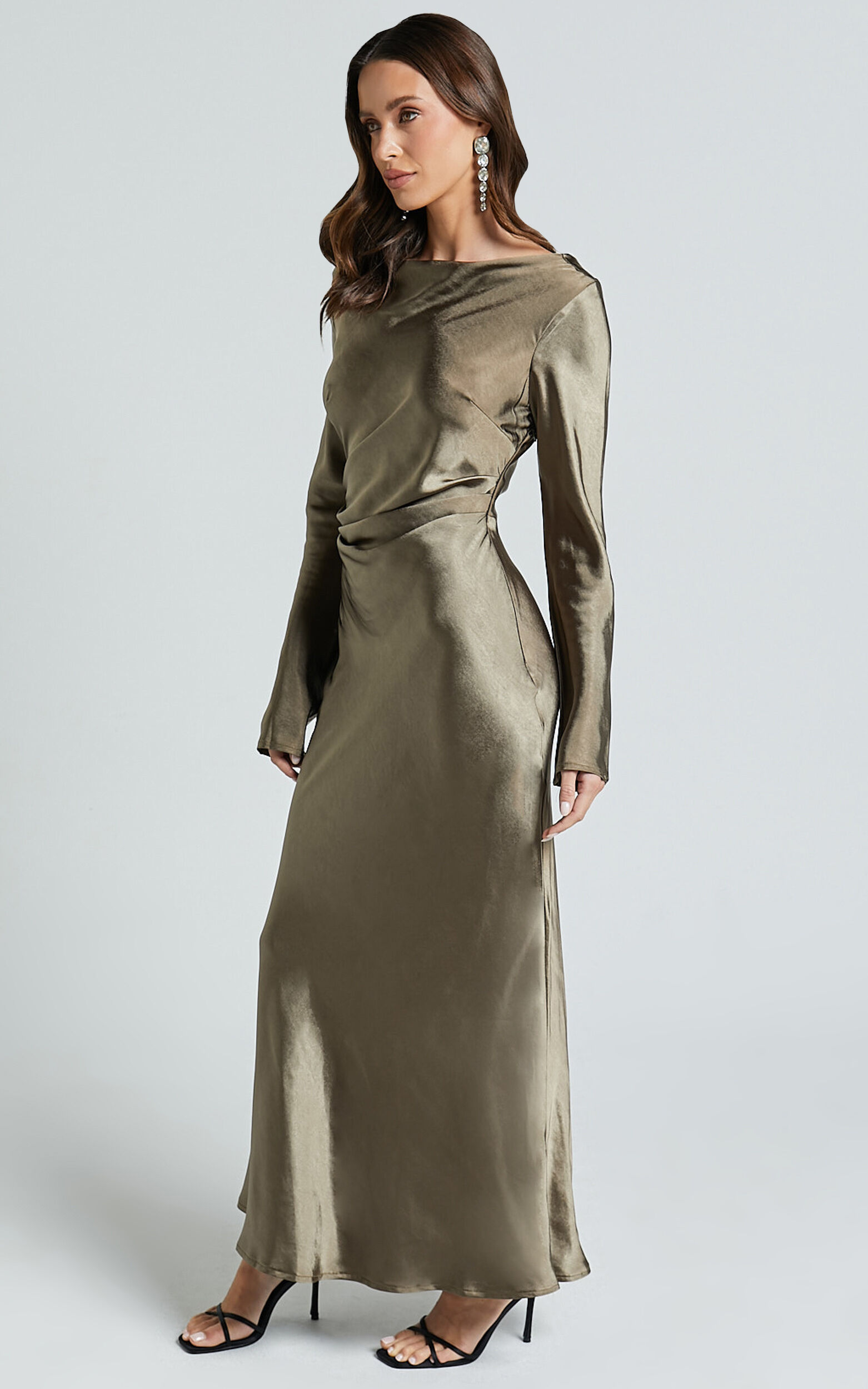 Showpo satin dress 2025