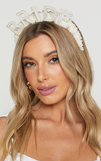 Lorvina Headband in Silver
