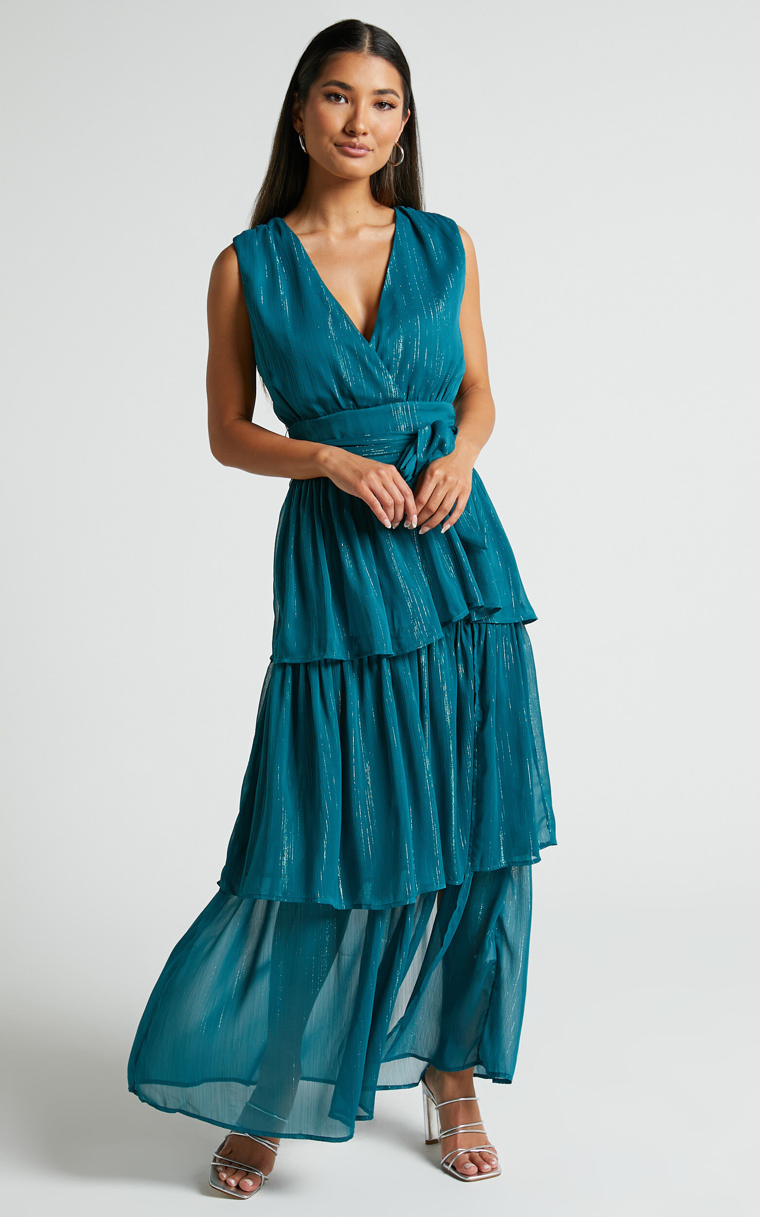 Showpo emerald dress on sale